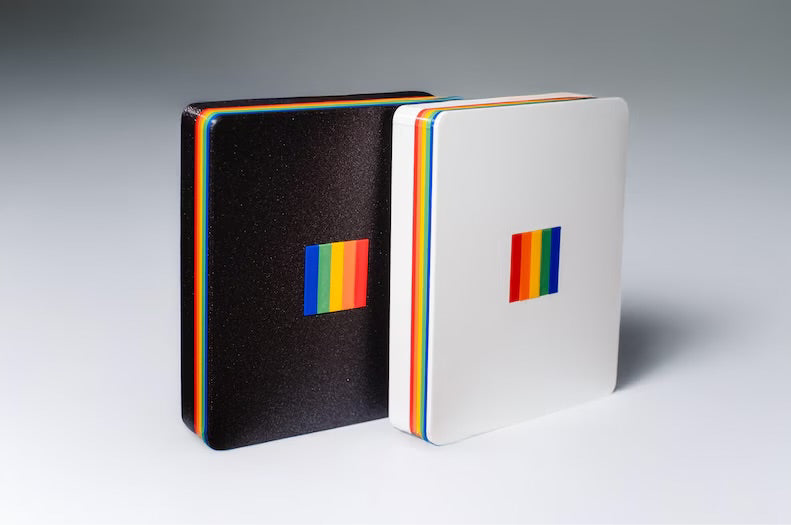 Caja premium con cierre imantado para 40 Fotografías Polaroid I TYPE I type B&W 600