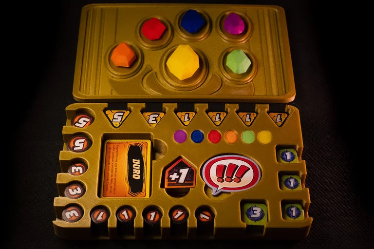 Caja para tokens compatible con Marvel Champions LCG. Marvel champions token box