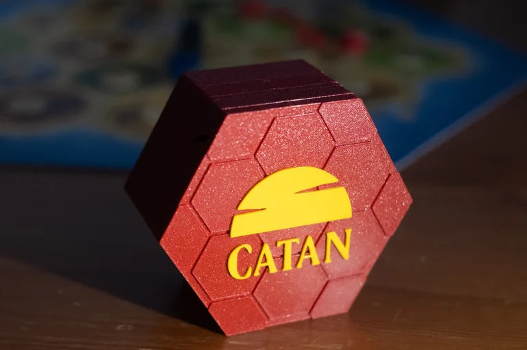 Caja premium imantada para juego de mesa Colonos de Catan