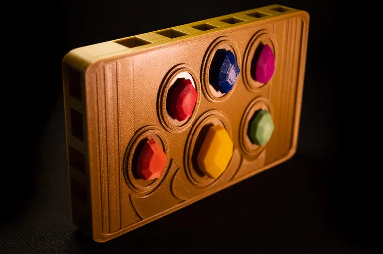 Caja para tokens compatible con Marvel Champions LCG. Marvel champions token box