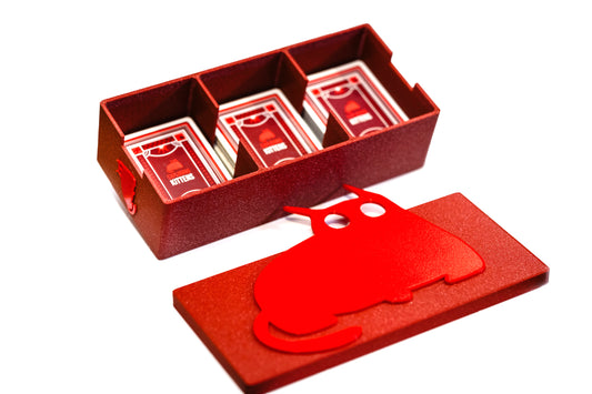 caja coleccionista para el juego exploding kittens