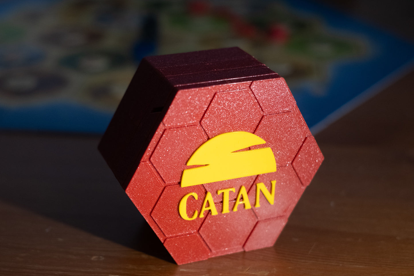 Caja premium imantada para juego de mesa Catan