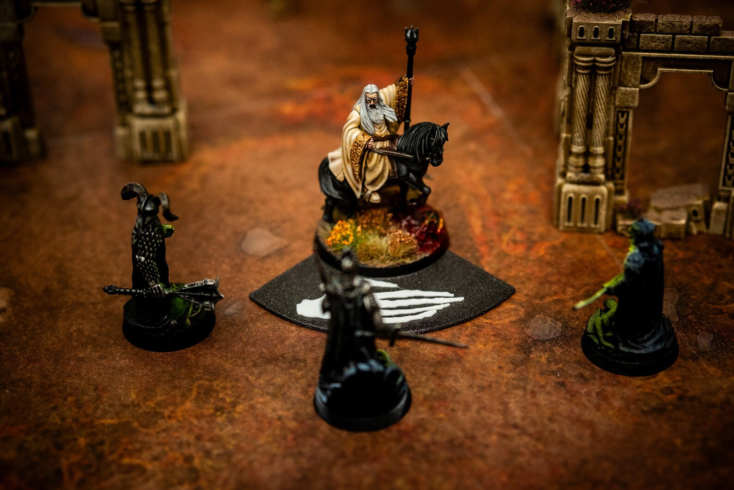 Middle Earth Strategy Battle Game Plantillas de Zona de Control