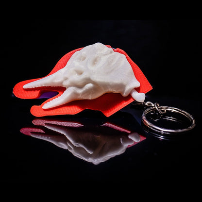 Space Surimi double-sided dolphin keychain. Limited edition.